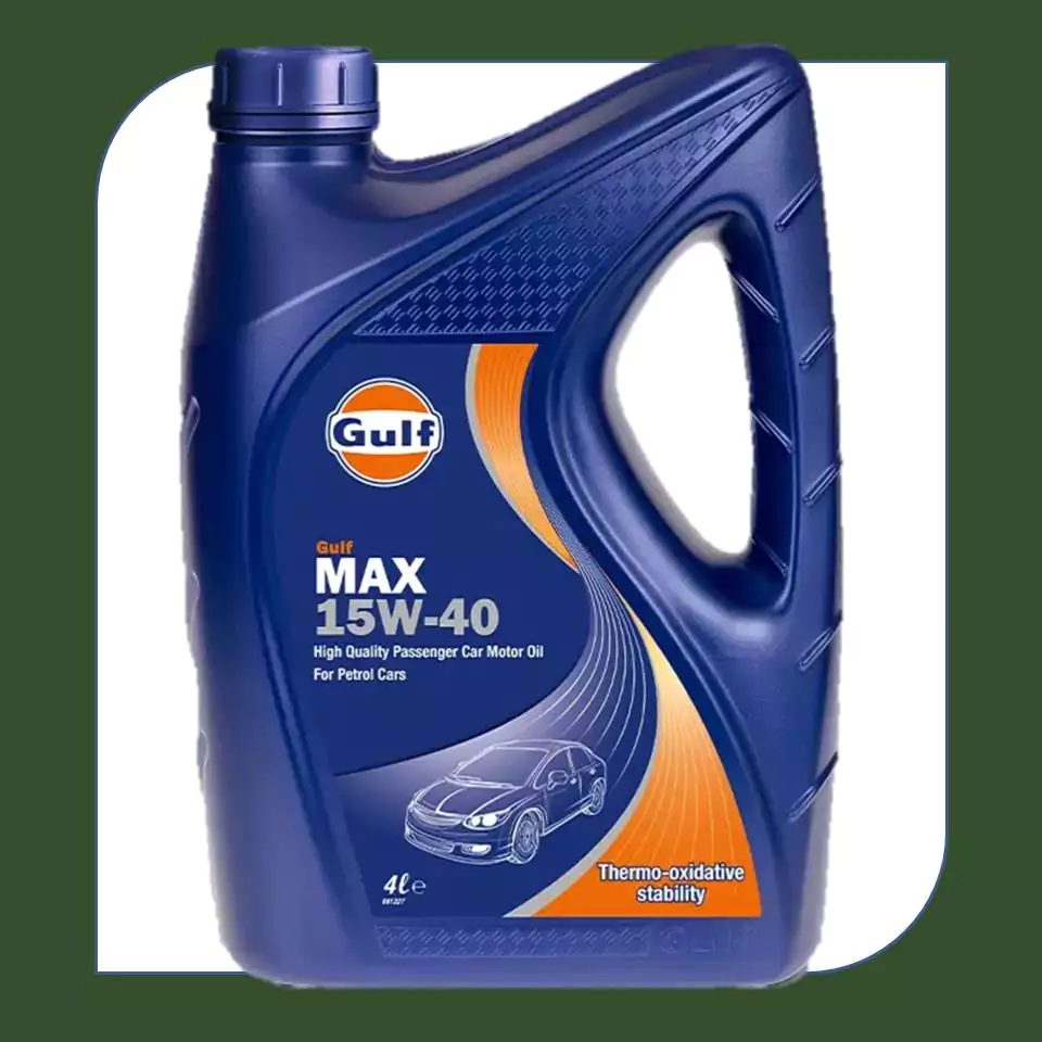 روغن موتور خودرو گالف max 15w40  چهارلیتری SL/CF4