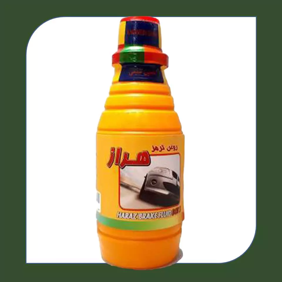 روغن ترمز DOT3 زرد هراز 250 میلی لیتری