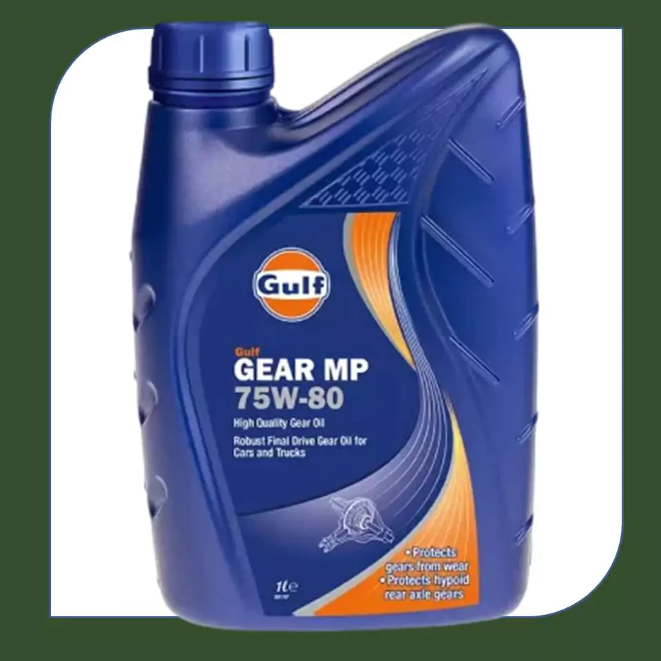 روغن دنده گالف 75W80 GEAR MP GL5 یک لیتری