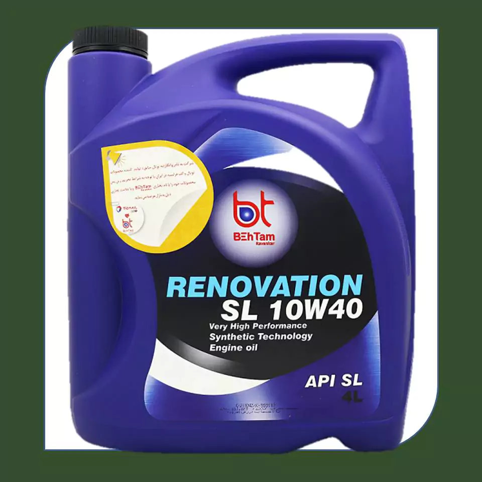 روغن موتور الف مدل 10W40 RENOVATION چهار لیتری sl