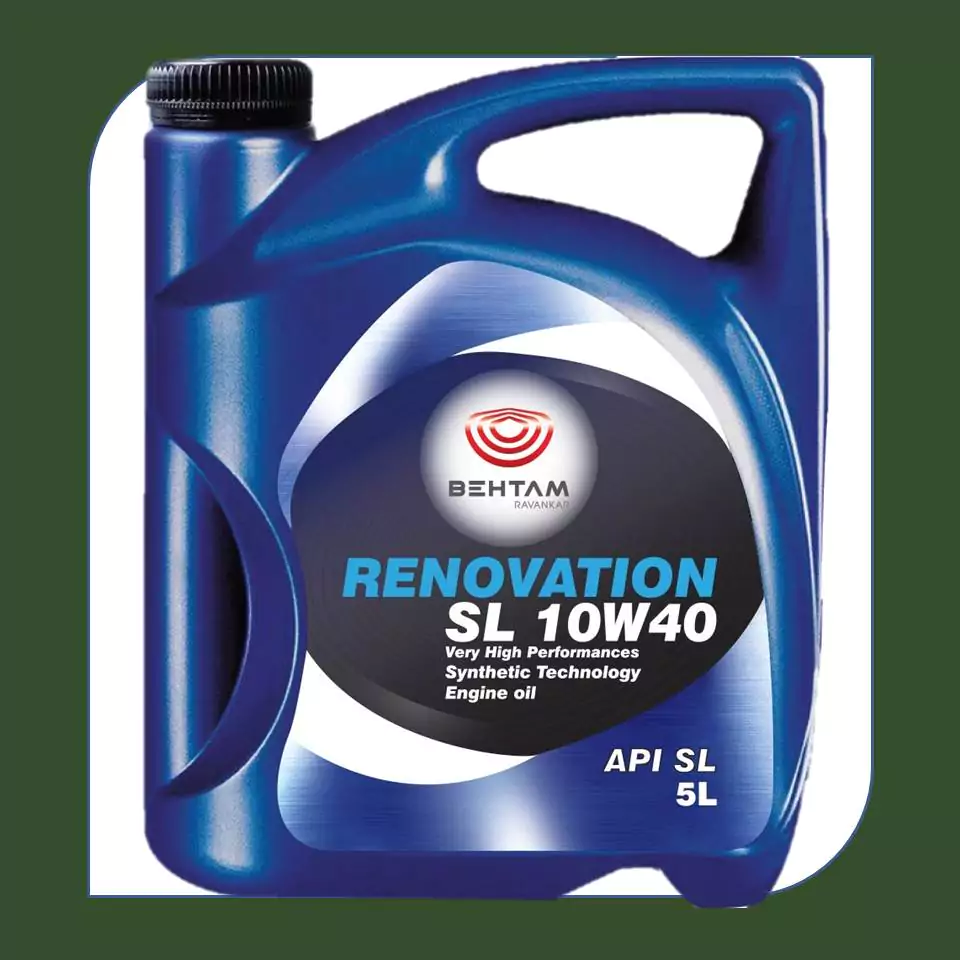 روغن موتور الف مدل 10W40 RENOVATION پنج لیتری SL/CF