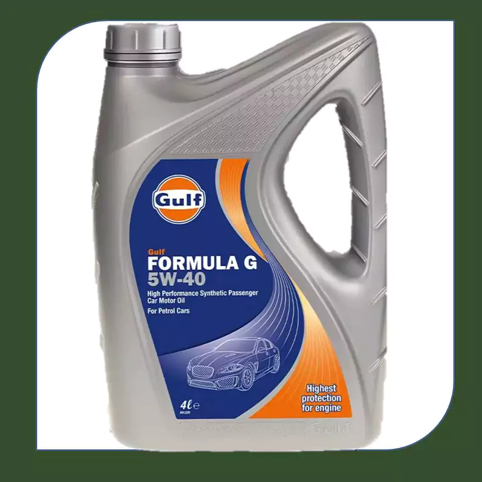 روغن موتور خودرو گالف فرمولا 5w40 چهار لیتری SM