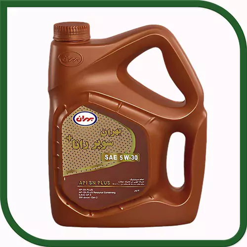 روغن موتور بهران سوپر رانا + پلاس 5w30 SN چهار لیتری 