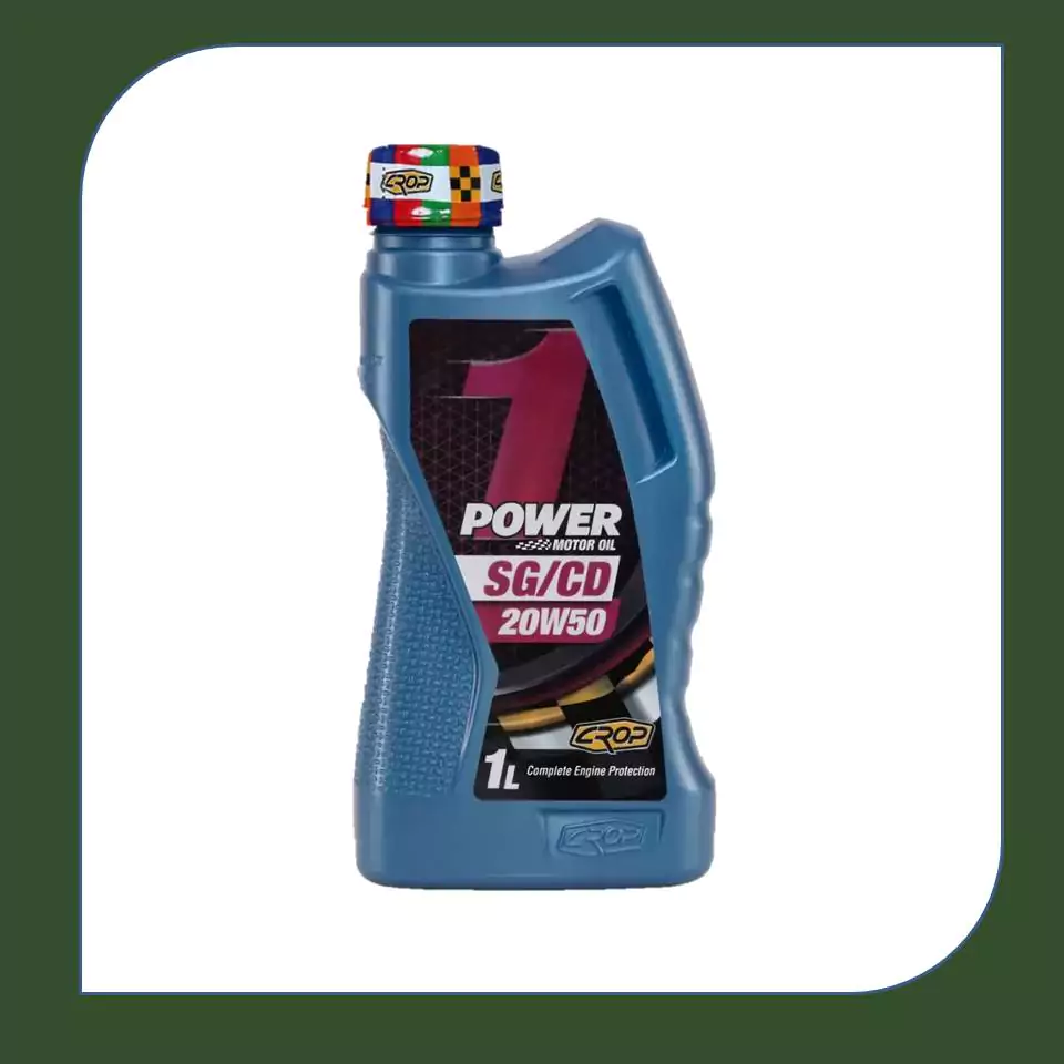 روغن موتور کراپ 20W50 power1 یک لیتری SG 