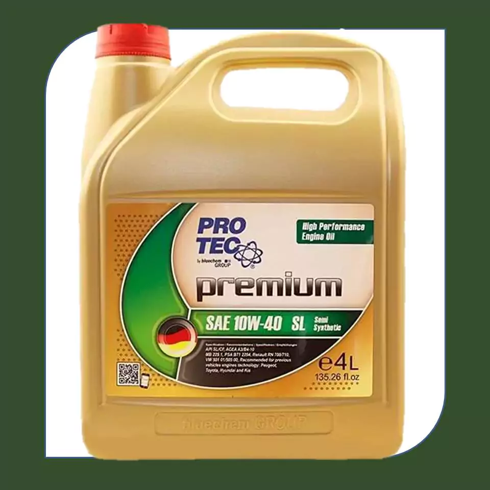 روغن موتور پروتک 10W40 چهار لیتری SL
