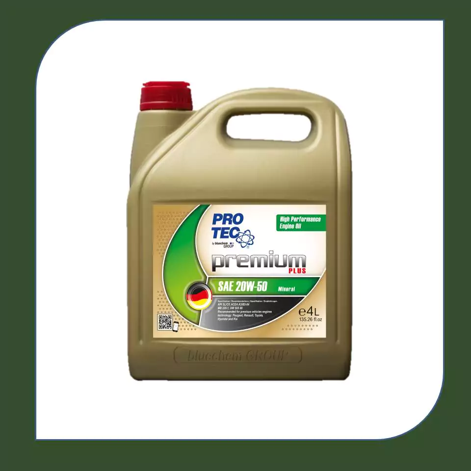 روغن موتور پروتک 20W50 چهار لیتری SL
