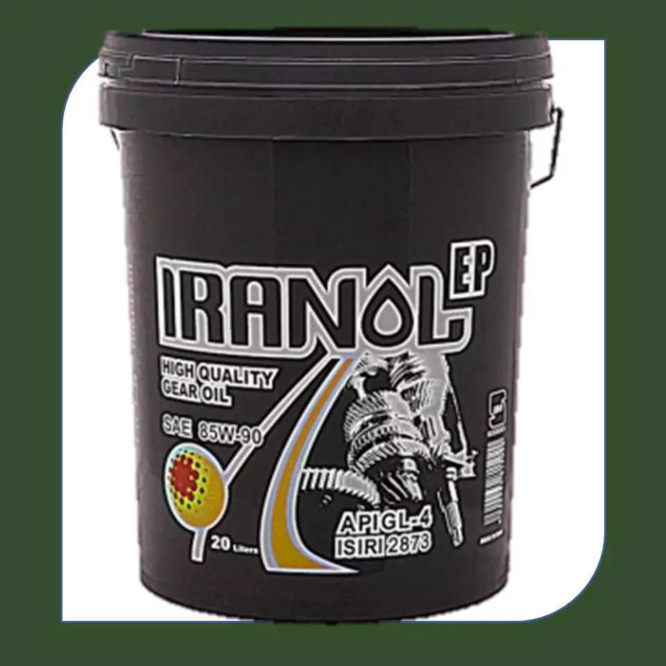 روغن دنده ایرانول 85w90 EP بیست لیتری سطل