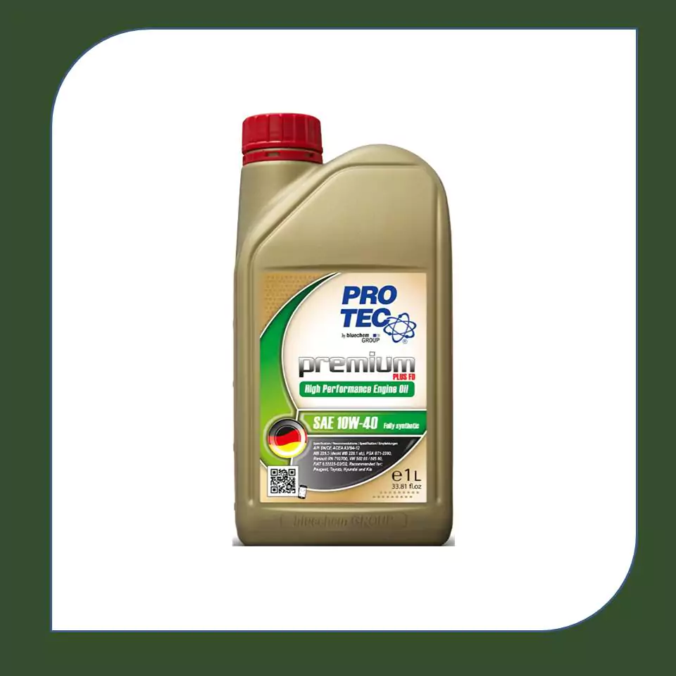 روغن موتور پروتک 10W40 یک لیتری SN