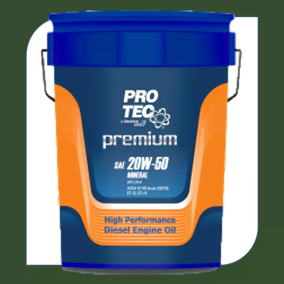 روغن موتور پروتک 20W50 سطل 20 بیست لیتری CH4