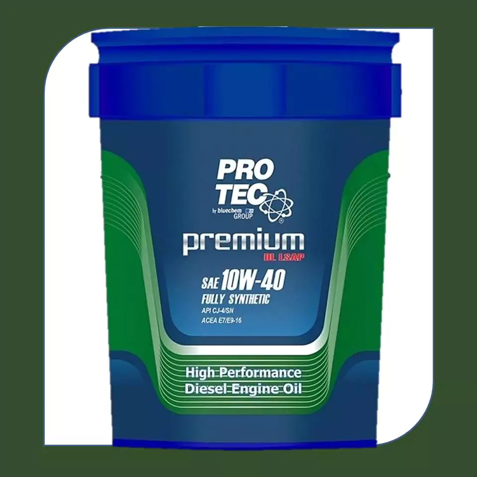 روغن موتور پروتک 10w40 سطل CJ4 حجم 20 لیتری