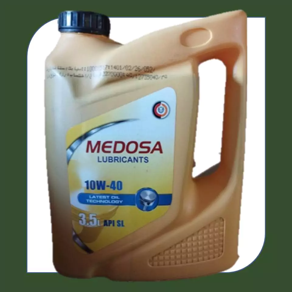 روغن موتور 20000 10W40 SL مدوسا 3/5لیتری