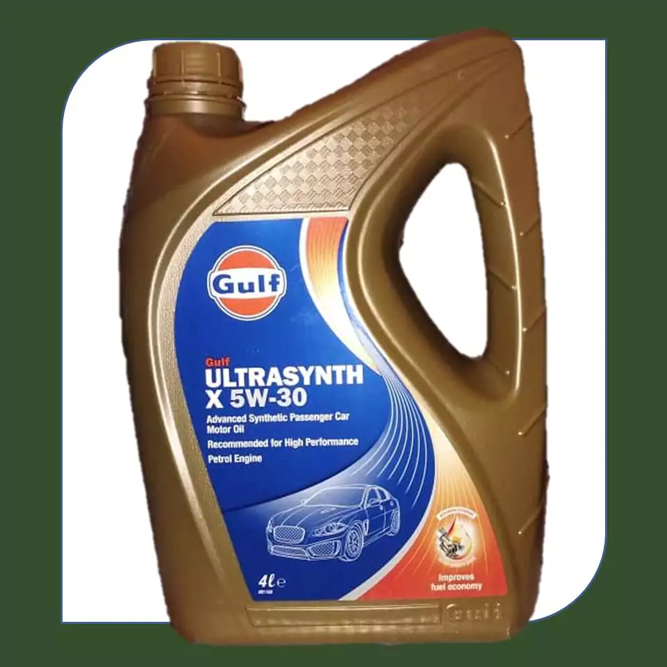 روغن موتور گالف 5W30 اولترا سینتتیک ایکس  ( ultra synth X ) چهار 4 لیتری SN