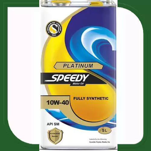 روغن موتور پلاتینیوم 10w40 اسپیدی 5لیتری