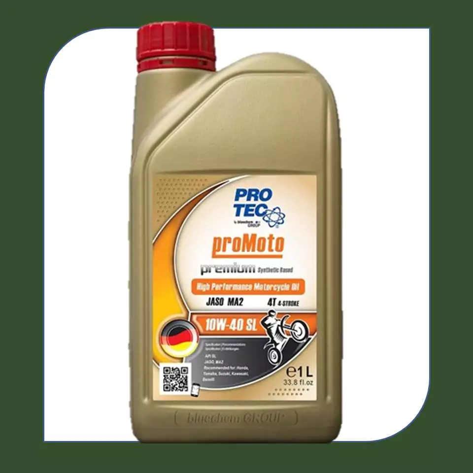 روغن موتور پرو موتو 10W40 SL پروتک 1لیتری