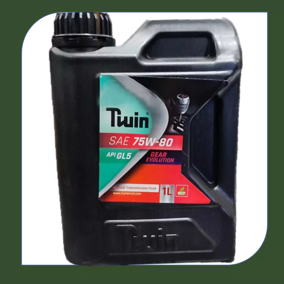 روغن گیربکس 75w80 GL5 تویین 1لیتری
