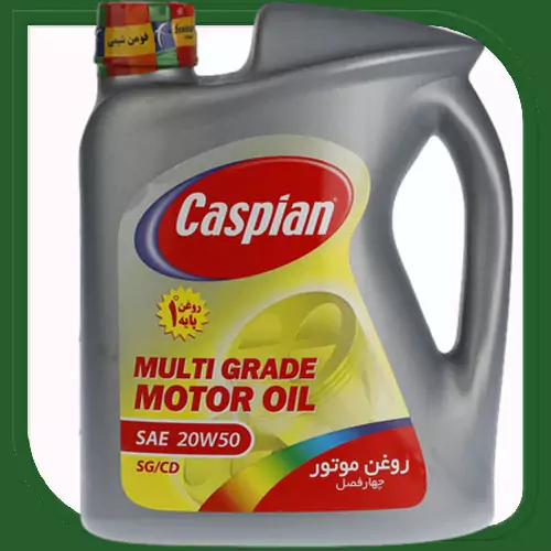 روغن موتور خودرو کاسپین 20w50 چهارلیتری SG