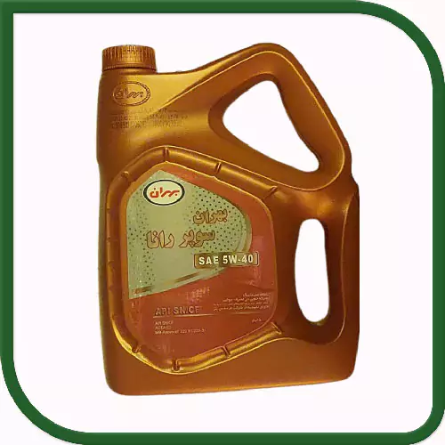 روغن موتور 5W40 بهران سوپر رانا SN پنج لیتری 