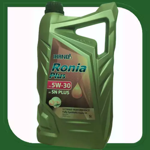 روغن موتور 5W30 ایرانول رونیا پلاس +SN  پنج لیتری پلاستیکی 