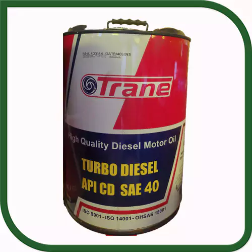روغن موتور w40 دیزلی ترن  CD چلیک 20  لیتری فلزی