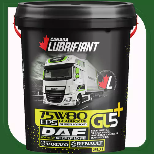  روغن گیربکس 75W80 PLUS لوبریفینت کانادا  GL5+ واسکازین 20 لیتری