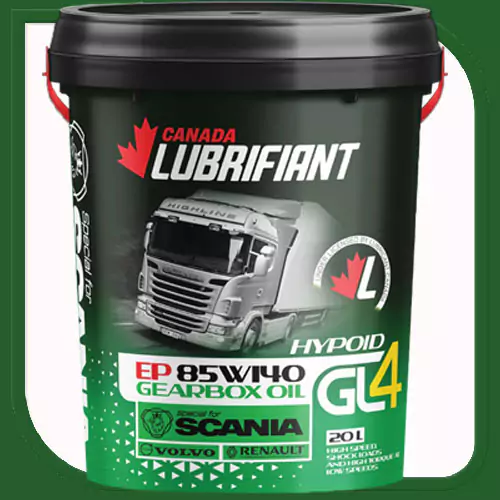 واسکازین روغن گیربکس 85W140 لوبریفینت کانادا  GL4 سطل  20 لیتری