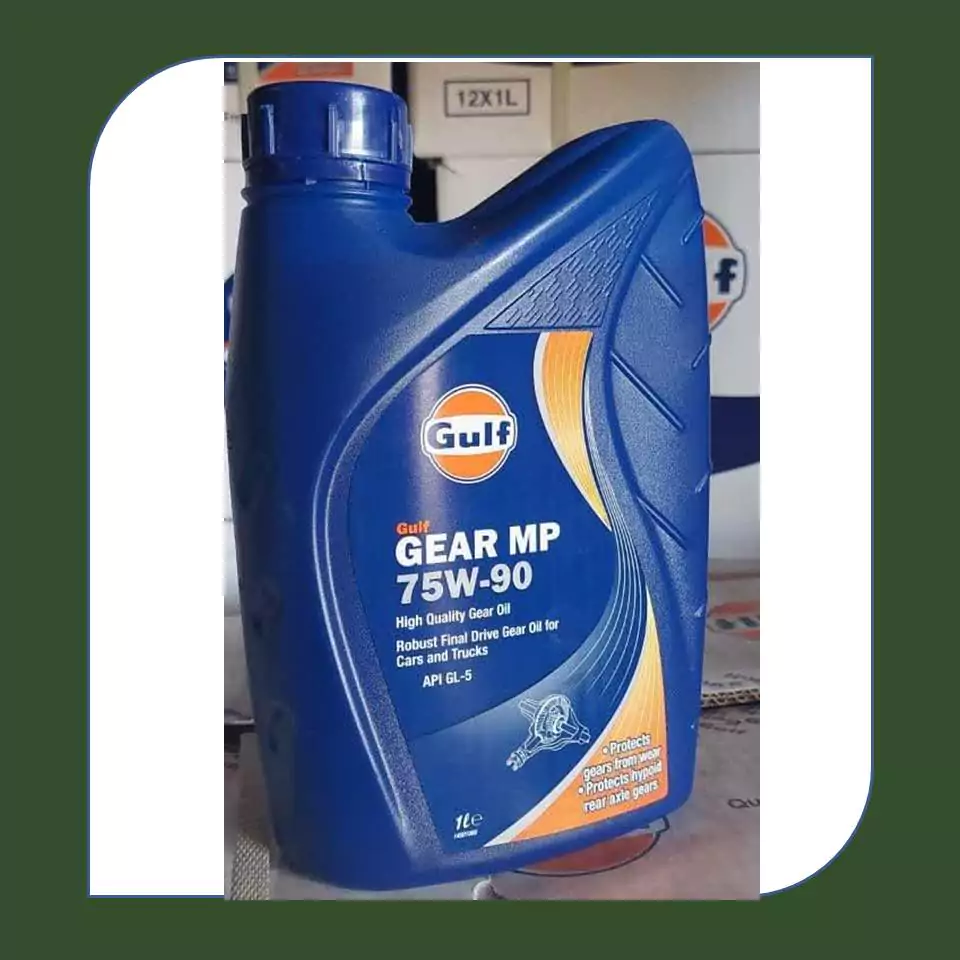 روغن دنده 75W90 GEAR MP GL5 گالف یک لیتری