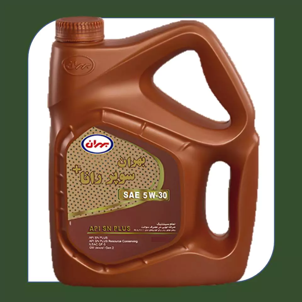 روغن موتور بهران سوپر رانا پلاس 5w30 پنج لیتری +SN 
