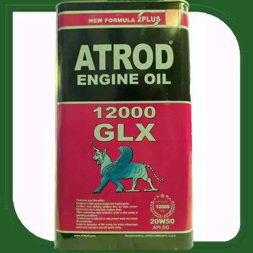 روغن موتور آترود 12000 GLX حجم 4.5 لیتری