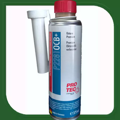 اکتان پریمیوم پروتک P2281OCB+ 375mL افزایش RON تا 6 واحد برای 80 لیتر