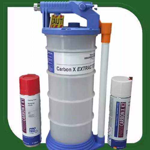 پک کامل پاک کننده محفظه احتراق پروتک P4651 به همراه پمپ ( CARBON X  K1 + CARBON X K2  + PUMP )